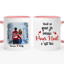 Charger l'image dans la galerie, Mug personnalisé couple, Tasse pour lui, Cadeaux pour elle, Cadeaux de Noël