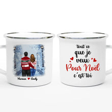 Charger l'image dans la galerie, Mug personnalisé couple, Tasse pour lui, Cadeaux pour elle, Cadeaux de Noël