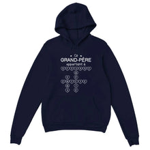 Charger l'image dans la galerie, Enfants Mots croisés, T-shirt personnalisé grand-père grand-mère, ce grand-père appartient à, fête des pères