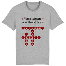 Charger l'image dans la galerie, Petits-enfants Mots croisés, T-shirt personnalisé grand-père grand-mère, Petits-enfants embellissent la vie