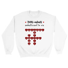 Charger l'image dans la galerie, Petits-enfants Mots croisés, T-shirt personnalisé grand-père grand-mère, Petits-enfants embellissent la vie