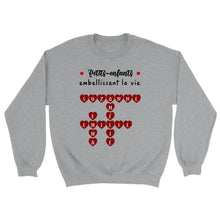 Charger l'image dans la galerie, Petits-enfants Mots croisés, T-shirt personnalisé grand-père grand-mère, Petits-enfants embellissent la vie