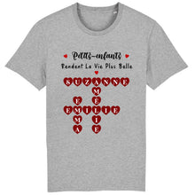 Charger l'image dans la galerie, Enfants Mots croisés, T-shirt personnalisé grand-père grand-mère, Petits-enfants Rendent La Vie Plus Belle