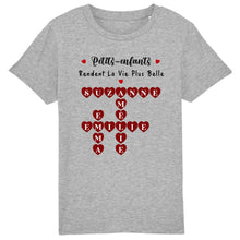 Charger l'image dans la galerie, Enfants Mots croisés, T-shirt personnalisé grand-père grand-mère, Petits-enfants Rendent La Vie Plus Belle