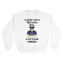 Charger l'image dans la galerie, Date d'anniversaire Mug Calendrier personnalisé, fête des pères Cadeaux pour Papa, La légende a pris sa retraite