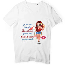 Charger l'image dans la galerie, Retraite T-shirt personnalisé, Fête des mères Cadeaux pour maman, Grand-mère, Plage, été, je ne suis pas à la retraite