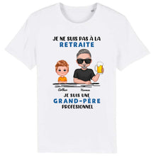 Charger l'image dans la galerie, Retraite T Shirt personnalisé, fête des pères Cadeaux pour Papa, Grand-père, je ne suis pas à la retraite
