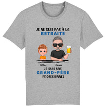 Charger l'image dans la galerie, Retraite T Shirt personnalisé, fête des pères Cadeaux pour Papa, Grand-père, je ne suis pas à la retraite