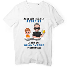 Charger l'image dans la galerie, Retraite T Shirt personnalisé, fête des pères Cadeaux pour Papa, Grand-père, je ne suis pas à la retraite
