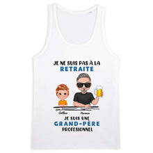 Charger l'image dans la galerie, Retraite T Shirt personnalisé, fête des pères Cadeaux pour Papa, Grand-père, je ne suis pas à la retraite