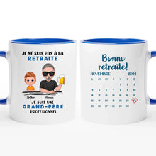 Charger l'image dans la galerie, Retraite T Shirt personnalisé, fête des pères Cadeaux pour Papa, Grand-père, je ne suis pas à la retraite