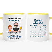 Charger l'image dans la galerie, Retraite T Shirt personnalisé, fête des pères Cadeaux pour Papa, Grand-père, je ne suis pas à la retraite