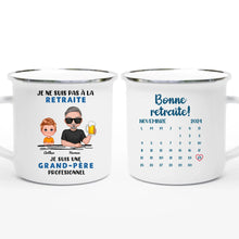 Charger l'image dans la galerie, Retraite T Shirt personnalisé, fête des pères Cadeaux pour Papa, Grand-père, je ne suis pas à la retraite