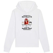 Charger l'image dans la galerie, Retraite T shirt personnalisé, Fête des mères Cadeaux, professionnelle maman Chat, Grand-mère, je ne suis pas à la retraite