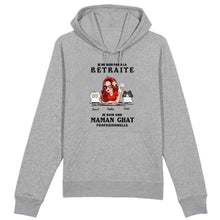 Charger l'image dans la galerie, Retraite T shirt personnalisé, Fête des mères Cadeaux, professionnelle maman Chat, Grand-mère, je ne suis pas à la retraite
