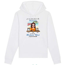 Charger l'image dans la galerie, Retraite T-shirt personnalisé, Fête des mères Cadeaux pour maman Chat, Plage, été, je ne suis pas à la retraite