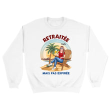 Charger l'image dans la galerie, Retraite T-shirt personnalisé, Fête des mères pour maman, grand-mère, Plage, été, Retraitée mais pas expirée