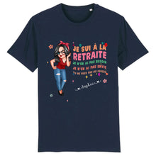 Charger l'image dans la galerie, Retraite T-shirt personnalisé, Fête des mères pour maman, grand-mère, Je sui à la retraite