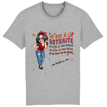 Charger l'image dans la galerie, Retraite T-shirt personnalisé, Fête des mères pour maman, grand-mère, Je sui à la retraite