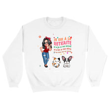 Charger l'image dans la galerie, Retraite T-shirt personnalisé, Fête des mères pour maman, chien, chat, grand-mère, Je sui à la retraite