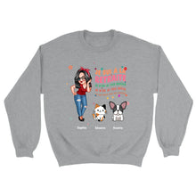 Charger l'image dans la galerie, Retraite T-shirt personnalisé, Fête des mères pour maman, chien, chat, grand-mère, Je sui à la retraite
