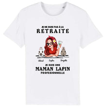 Charger l'image dans la galerie, Retraite T shirt personnalisé, Fête des mères Cadeaux, professionnelle maman lapin, Grand-mère, je ne suis pas à la retraite