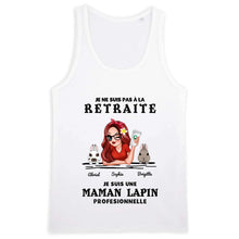 Charger l'image dans la galerie, Retraite T shirt personnalisé, Fête des mères Cadeaux, professionnelle maman lapin, Grand-mère, je ne suis pas à la retraite