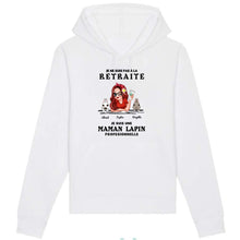 Charger l'image dans la galerie, Retraite T shirt personnalisé, Fête des mères Cadeaux, professionnelle maman lapin, Grand-mère, je ne suis pas à la retraite