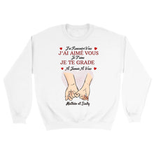 Charger l'image dans la galerie, Date d'anniversaire Bloc Acrylique Calendrier personnalisé, Saint-Valentin Cadeaux pour couple, Couple main dans la main