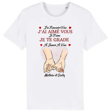 Charger l'image dans la galerie, Date d'anniversaire Bloc Acrylique Calendrier personnalisé, Saint-Valentin Cadeaux pour couple, Couple main dans la main