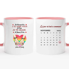 Charger l'image dans la galerie, Bloc Acrylique Calendrier personnalisé, Saint-Valentin Cadeaux pour couple, LGBT, Couple main dans la main