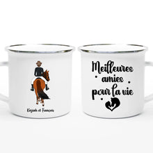 Charger l'image dans la galerie, Porte-clés acrylique cheval personnalisable, juste une femme qui aime les chevaux