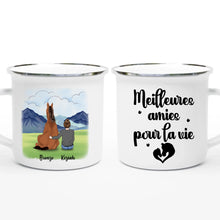 Charger l'image dans la galerie, Jusqu'à 2 chevaux, Porte-clés acrylique cheval personnalisable, juste une femme qui aime les chevaux