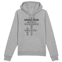 Charger l'image dans la galerie, Enfants Mots croisés, T-shirt personnalisé grand-père grand-mère, ce grand-père appartient à, fête des pères