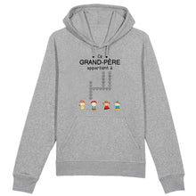 Charger l'image dans la galerie, Enfants Mots croisés, T-shirt personnalisé grand-père grand-mère, ce grand-père appartient à, fête des pères