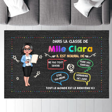 Charger l'image dans la galerie, Enseignante Plaque De Porte personnalisée, fête des enseignants, Dans la classe des enseignants Tout le monde est bienvenu ici