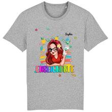 Charger l'image dans la galerie, Enseignante T-shirt personnalisée, Cadeaux pour la fête des enseignants, L'été des enseignants