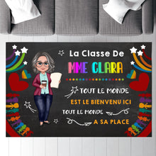 Charger l'image dans la galerie, Enseignante Plaque De Porte personnalisée, Cadeaux pour la fête des enseignants, Tout le monde a sa place