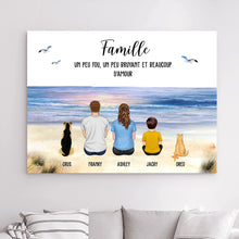 Charger l'image dans la galerie, Jusqu'à 9 membres, Bloc Acrylique Personnalisée, Saint-Valentin cadeau fête des mères, cadeaux famille, chien, chat