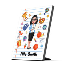 Charger l'image dans la galerie, Enseignante Carnet de notes personnalisée, Cadeaux pour la fête des enseignants, Cadeau de rentrée, Enseignants École Choses