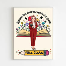Charger l'image dans la galerie, Enseignante Carnet de notes personnalisée, Cadeaux pour la fête des enseignants, Enseignez-leur, aimez-les, regardez-les grandir
