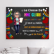 Charger l'image dans la galerie, Enseignante Plaque De Porte personnalisée, Cadeaux pour la fête des enseignants, Tout le monde a sa place