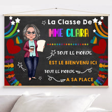 Charger l'image dans la galerie, Enseignante Plaque De Porte personnalisée, Cadeaux pour la fête des enseignants, Tout le monde a sa place