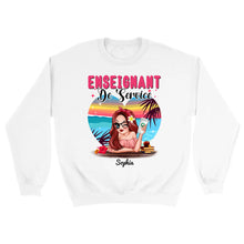 Charger l'image dans la galerie, Enseignante Sweat-shirt personnalisée, Cadeaux pour la fête des enseignants, Enseignant de service