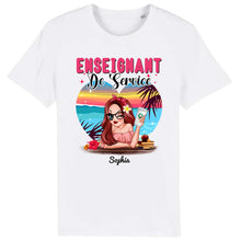 Charger l'image dans la galerie, Enseignante Sweat-shirt personnalisée, Cadeaux pour la fête des enseignants, Enseignant de service