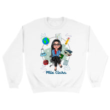 Charger l'image dans la galerie, Enseignante Sweat-shirt personnalisée, Cadeaux pour la fête des enseignants, Les choses de l'enseignant