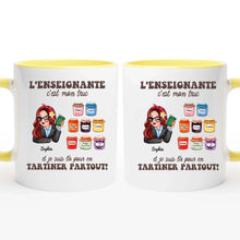 Charger l'image dans la galerie, Enseignante Sac fourre-tout personnalisée, Tote bag Cadeaux pour la fête des enseignants, L’enseignement c’est mon truc