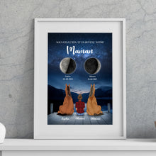 Charger l'image dans la galerie, Phase de Lune Gobelet personnalisé, Tumbler Pour Fête des Mères, TU ES DEVENU NOTRE Maman Chevaux