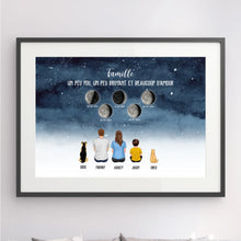 Charger l'image dans la galerie, Phase de Lune Gobelet personnalisé, Tumbler Saint-Valentin Cadeaux pour couple,  Famille, chien, chat