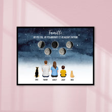 Charger l'image dans la galerie, Phase de Lune Gobelet personnalisé, Tumbler Saint-Valentin Cadeaux pour couple,  Famille, chien, chat